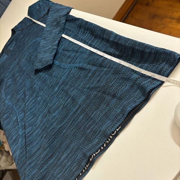 LULULEMON Swiftly Tech Long Sleeve Top Crew Running Heathered Blue size 10 - Picture 6 of 11